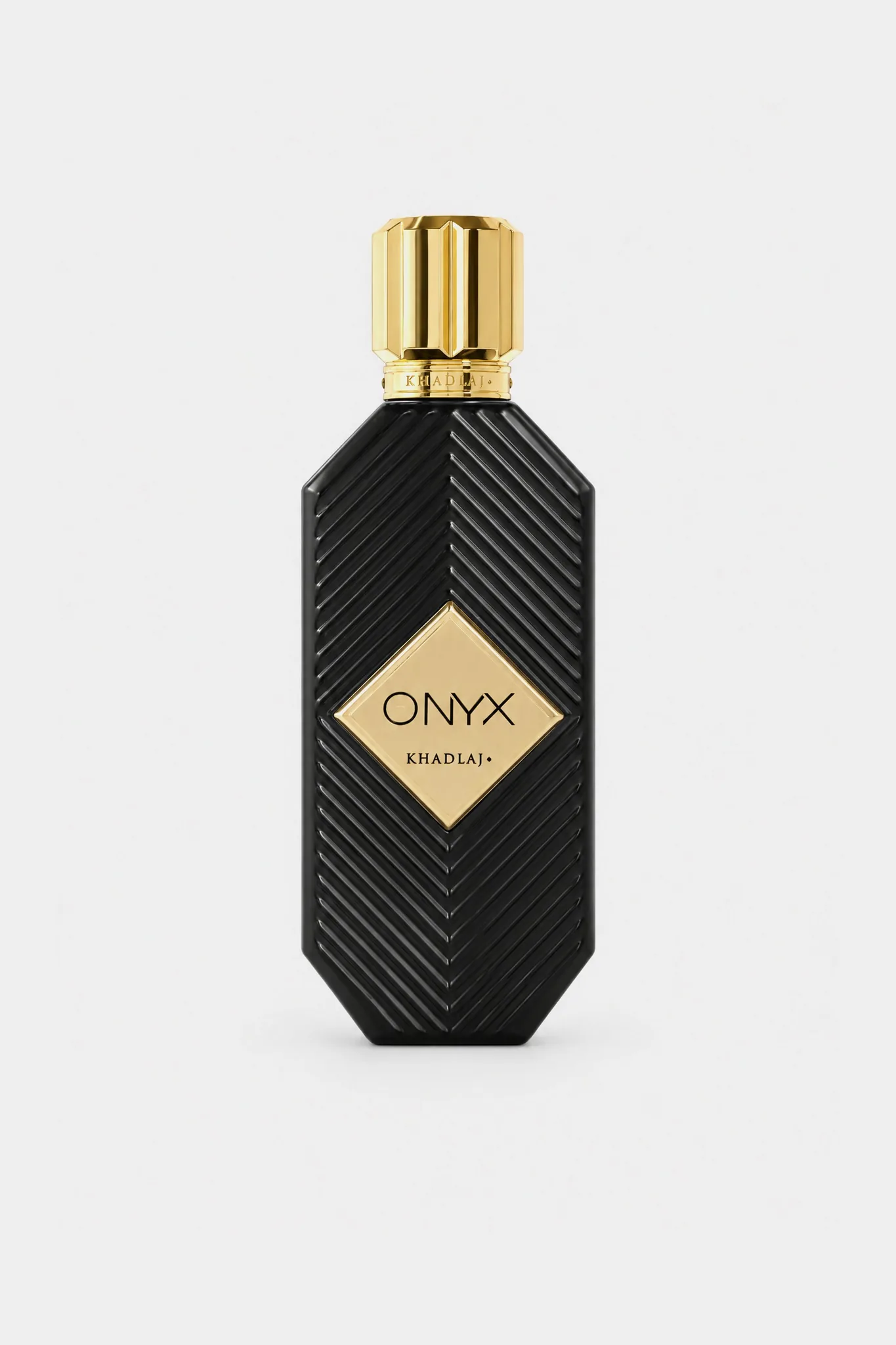 Khadlaj Onyx Gold Eau de Parfum 100 ml bottle, front view