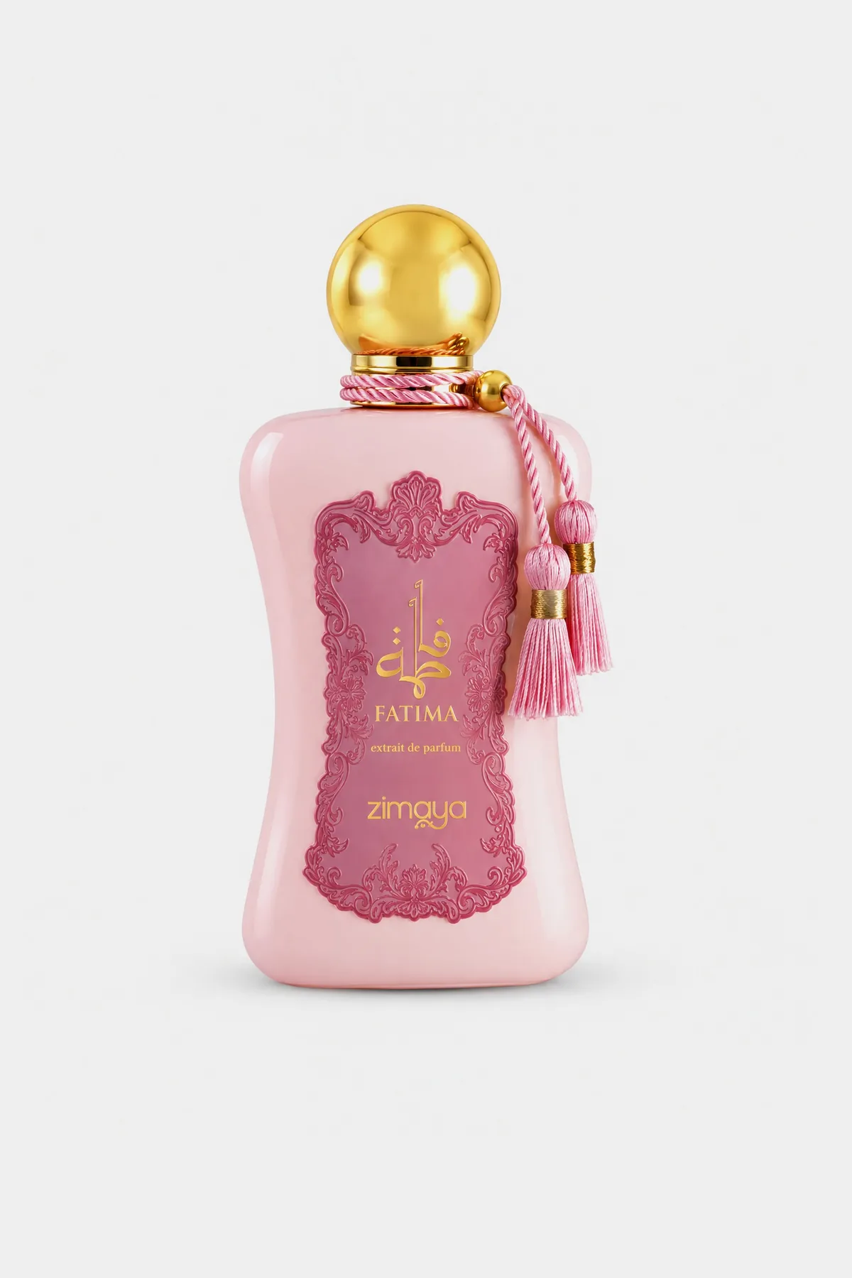 Zimaya Fatima Extrait de Parfum 100 ml bottle, front view