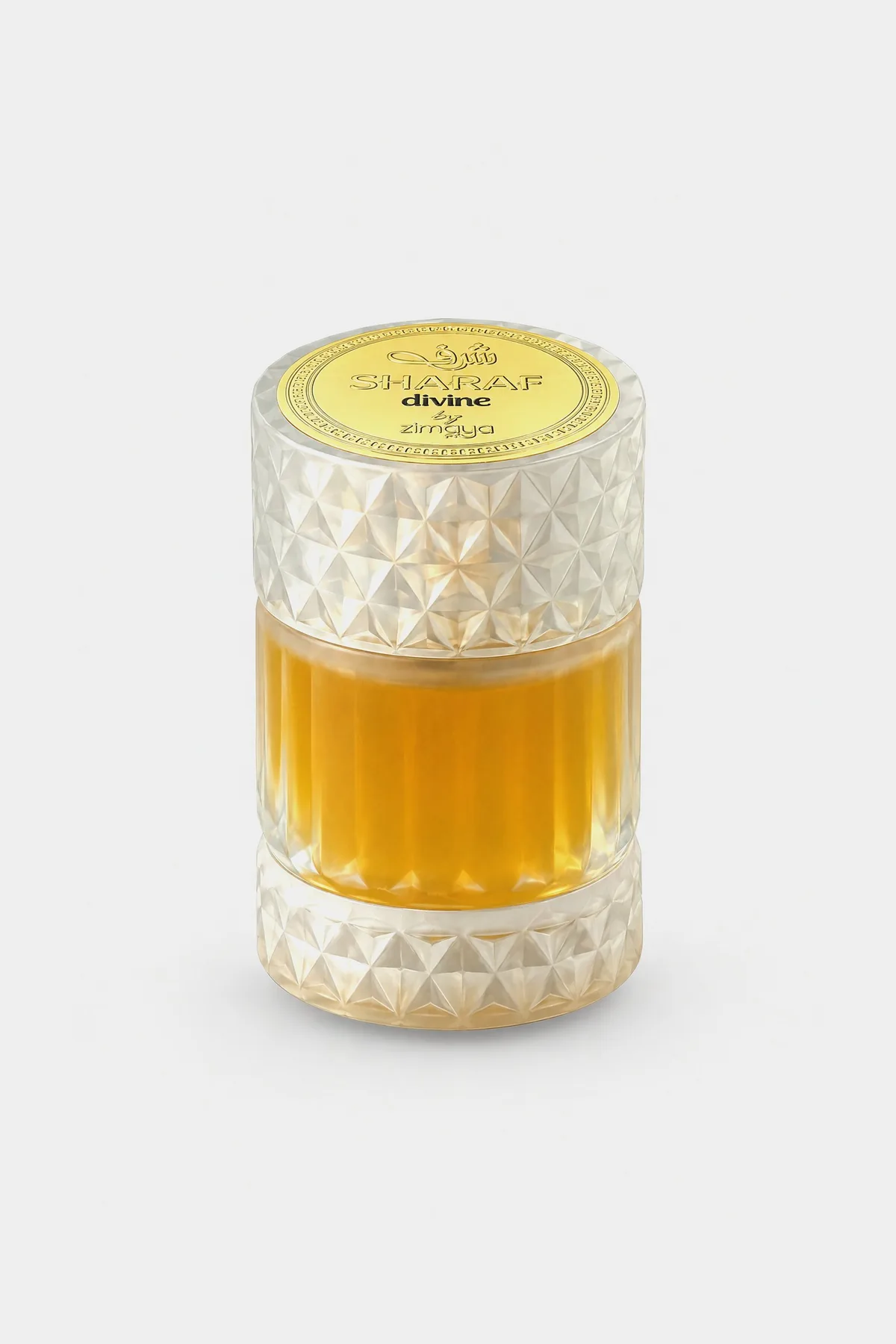 Zimaya Sharaf Divine Extrait de Parfum 100 ml bottle, three-quarter view